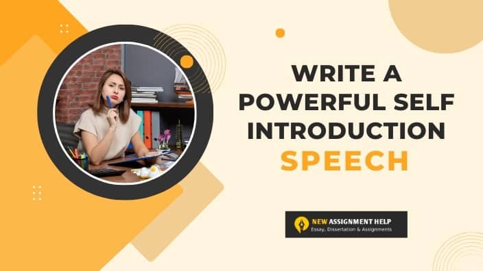 Write A Powerful Self-Introduction Speech